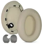 不二屋 新款 替換耳罩適用於 Sony WH-1000XM4 耳機罩 WH1000XM4 無線藍牙耳機套 帶卡扣簡易安裝 一對裝