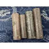 《閱石精刻坊》天然澎湖文石圓型印章~送刻工