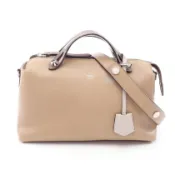 【DOKODEMO】【二手】Fendi FENDI手袋 BY THE WAY MEDIUM 2WAY 8BL124 米色/ブラウン皮革 By The Way 中型女款二手 B