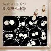 📦客製化 卡通地墊 可愛地墊 硅藻泥地墊 吸水腳踏墊 軟地墊 防滑地墊 浴室止滑墊 浴室防滑墊 矽藻土地墊