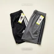 【adidas 愛迪達】男生 三線 拉鍊口袋 運動短褲 休閒短褲 透氣 吸濕排汗 男款(三線短褲 KE2124)