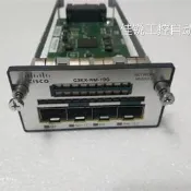 一站採購~CISO C3X-NM-10G 2口兆2口千兆 10G模塊K卡用於CC3560X