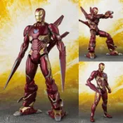 現貨。☆哞哞小舖☆。S.H.Figuarts SHF 復仇者聯盟：無限之戰 鋼鐵人 mk50 奈米武器版 優質港版 可動
