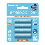 【Panasonic 國際牌】eneloop lite 3號充電電池4入