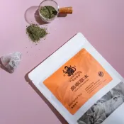 (店+)水屋厚茶【草本茶包】萬壽菊茶 （8入/袋）｜台灣製 花果香氣 低咖啡因 無添加 島嶼草本推薦