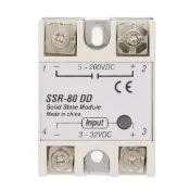 [現貨] 高可靠性 DC-AC 固態繼電器,帶絕緣塑料蓋工業無開關火花,用於路燈交通