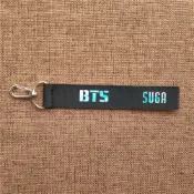 ⭐韓國代購正版預售⭐BTS防彈少年團手機繩姓名條 包包手機掛件飾品ARMY鑰匙圈