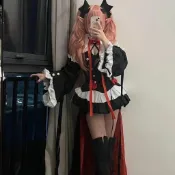 【臺灣出貨🚀免運中~！】終結的熾天使cos克魯魯cos服克魯魯採佩西cosplay女裝cos服套裝
