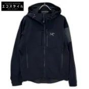 【DOKODEMO】Arc'teryx 黑色 GAMMA MX 連帽衫，M 碼 [二手]