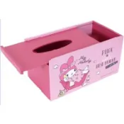 震撼日式精品百貨 【震撼精品百貨】My Melody 美樂蒂~台灣授權SANRIO三麗鷗 美樂蒂木製面紙盒-洗澡*38720