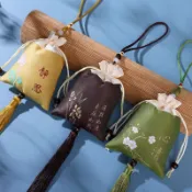 ✨老師推薦✨禪意 中國風 傳統香包 香囊 拼接錦囊 空袋 刺繡車載掛件 隨身 配飾 福袋