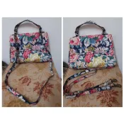 Cath Kidston 英國品牌 正版 絕版 硬挺帆布包身 容量大 狀況良好 手提 肩背 斜背包