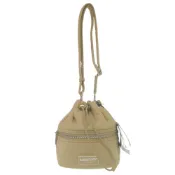 【DOKODEMO】近全新 Burberry Ryle 抽繩斜背包，貨號 8104495，銀色五金，尼龍材質，金色蜂蜜米色，單肩包，水桶包，0684 [二手] BURBERRY