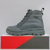 PALLADIUM PAMPA X TECH WP+ 男女款 城市灰 米其林聯名 輪胎底 防水 雨靴 77040-063