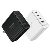 【innostyle】100W 四孔 PD快充 GaN氮化鎵充電器充電頭 Type-C+USB-A 支援手機/平板/筆電 台灣BSMI認證