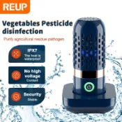 Protable Fruit Vegetable Washing Machine Capsule Shape Wirel