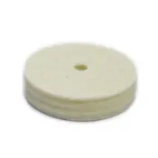 帶柄羊毛輪50x10mm (4片+6mm柄) 2吋羊毛輪 拋光輪【95G8】 123便利屋