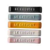 (店+)【Le Creuset】餐具架組筷架組5入杏桃黃/海洋之花/蛋白霜/燧石灰/貝殼粉筷架 入厝禮