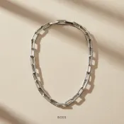 【台灣現貨】BOSS Halia 不鏽鋼環鑽項鍊 銀色 1580578 R