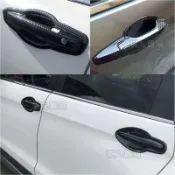 🔥CRV車門把手 外拉手 門碗 碗公 CRV3、CRV4、CRV5、三代、四代、五代 鍍鉻銀 卡夢碳纖維 鋼琴黑色