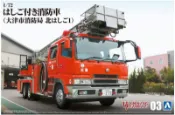 八田元氣小棧: 全新日版 青島文化教材社 1/72 大津消防局消防車，未組裝