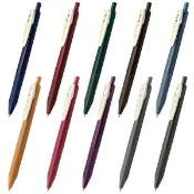 ZEBRA  斑馬 SARASA CLIP  典雅風鋼珠筆 10色 散裝 復古色 【金玉堂文具】