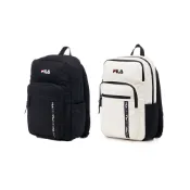 【FILA】休閒 簡約 雙肩 後背包 黑 米白 包包 -BPY3013BK BPY3013MX