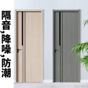 【全臺到府安裝🔨】實木門臥室門門木門房間門室內門全套定製碳晶木門碳縴木門免漆門