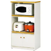 (店+)『昱陽傢俱』塑鋼2.2尺雙拉盤雙門電器櫃/餐櫃/玄關櫃/拉盤櫃/收納櫃/碗盤櫃/櫃子/四色任選/全新品【雙北市免運費】