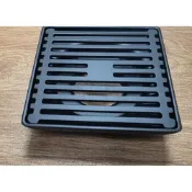 (店+)10cm*10cm 304不鏽鋼竹排紋落水頭 排水孔蓋 地板落水頭 地漏 防蟲防臭設計 蟲蟲臭味上不來