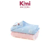 【KINUJO 絹女∣ COCO醬 純棉柔紗毛巾】日本製 今治認證 純棉紗布巾 蓬鬆柔軟 吸水速乾_Kimi極美職人推薦