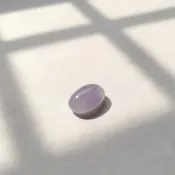 冰種紫羅蘭翡翠蛋面 | 戒面 | 裸石 | 天然緬甸玉A貨翡翠 | 送禮