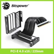 Bitspower PCI-E 4.0 x16 延長線（含顯示卡直立支架）