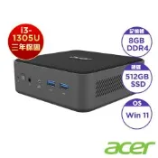 Acer 宏碁 Aspire Revo Box RB102 5核心迷你桌機(i3-1305U/8GB/512GB/Win11)