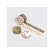 (店+)知音JEAN 15W燙金紙膠帶-台灣原生楓葉/年輪
