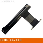 ♞,♘,♙Pcie 3.0 4X 8X 16X 顯卡 GPU 延長線 90 度 Pci Express X16 Rise