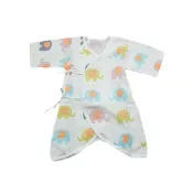 (店+)【JoyBaby】紗布衣 高密度雙層包屁衣 新生兒嬰兒裝 蝴蝶衣