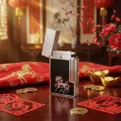 S.T.Dupont 都彭 火馬 馬年限量 Ligne 2 Double打火機 開學換新季 送禮推薦 C16088CL