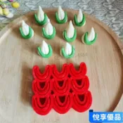 熱銷款🚩量產樹葉模具壽桃葉子造型DIY手工模具花樣造型切模粘土模具