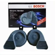 德國 BOSCH 高低音汽車喇叭 EC12 黑色 叭叭喇叭 蝸牛喇叭 喇叭強化線組 EC-12