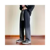 (店+)牛仔褲男直筒涼感彈性彎刀褲冰絲休閒褲夏天防曬薄長褲闊腿褲寬褲大尺碼男裝天絲寬鬆褲子吸濕排汗運動褲籃球褲登山褲多口袋工作褲 1