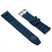 【SEIKO 精工】原廠錶帶 矽膠錶帶 藍色 / 22mm 20mm 適用鮪魚罐頭、鮑魚、海龜