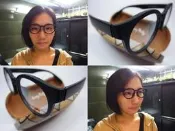 【信義計劃】Every Body 眼鏡 復古圓框 TR90膠框 超越 Moscot Dita Black Gallery