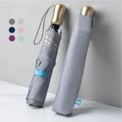 【Rainbow House】純色香檳自動傘|輕量280g|21吋|台灣福懋傘布(防曬/抗UV/防風/安全不回彈)