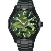 【ALBA】雅柏 東京印象 迷彩風大三針機械錶-42mm 禮物 送禮 推薦(AL4313X1/Y676-X039SD)