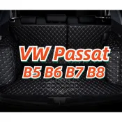 [現貨]適用福斯VW Passat趴薩專用皮革全包覆後車廂墊 B5 B6 B7 B8  CC PHEV GTE後行李箱墊