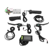 【Lixada】 350W 電動自行車無刷控制器套件帶油門製動傳感器 930A LCD Display24/36V