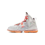 (店+)【NIKE 耐吉】DC9341-001 Nike Lebron 19 EP Fast Food 圓頭系帶 高幫 實戰籃球鞋 男女同款 灰橙色 nike男鞋 男運動鞋 nike女鞋 運動鞋女 休閒鞋