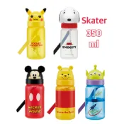 現貨馬上出 日本 Skater 迪士尼 造型 吸管 冷水壺 附吊繩 350ml 三眼怪 維尼 史奴比 米奇 皮卡丘 水壺