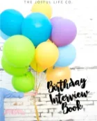 【三民網路書店】The Birthday Interview Book 作者：The Joyful Life Company